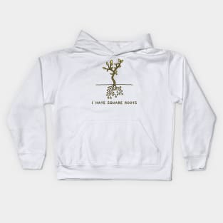 I Hate Square Roots Kids Hoodie